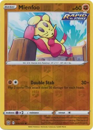 Mienfoo Reverse Holo 076 Normal