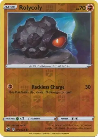 Rolycoly Reverse Holo 078 Normal