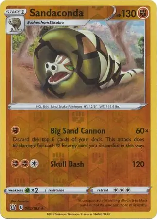 Sandaconda Reverse Holo 082 Normal