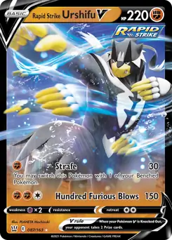 Rapid Strike Urshifu V 087 Normal