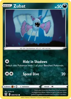 Zubat 089 Normal