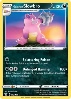 Galarian Slowbro 092 Normal