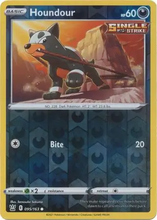 Houndour Reverse Holo 095 Normal