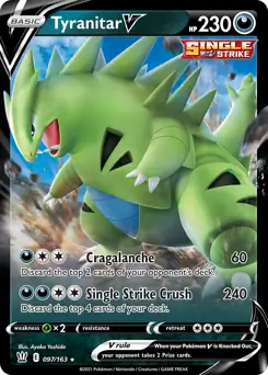 Tyranitar V 097 Normal