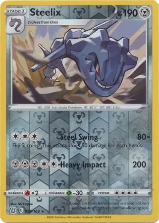 Steelix Reverse Holo 099 Normal