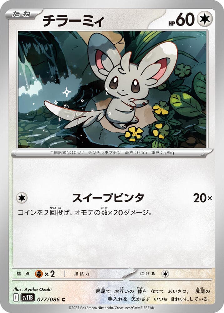 Minccino 077 Normal