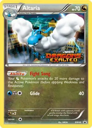 Altaria Prerelease BW48