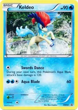 Keldeo Holo BW60