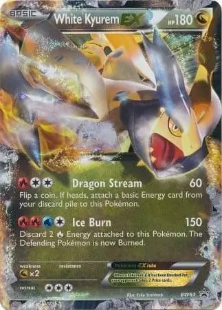 White Kyurem EX BW63