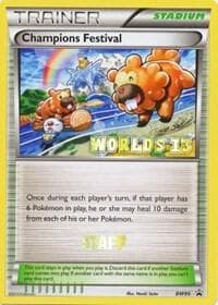 Champions Festival Worlds 13 Staff BW95