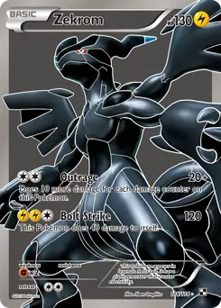 Full Art Zekrom 114 Normal
