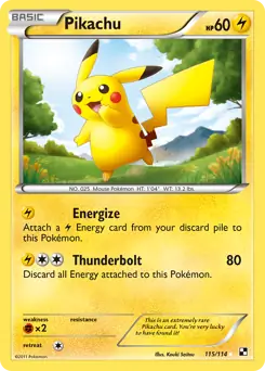 Pikachu Secret 115