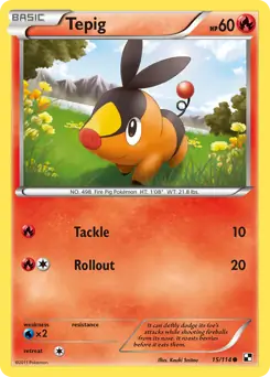 Tepig 15 Normal