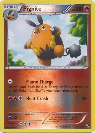 Pignite Reverse Holo 17 Normal