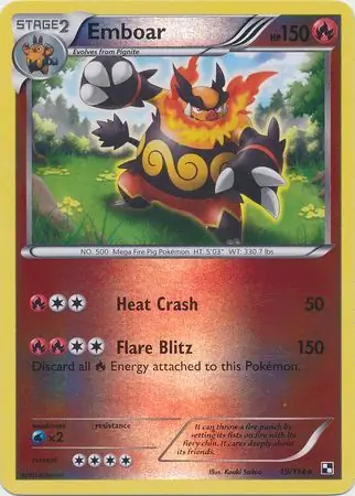 Emboar Reverse Holo 19 Normal