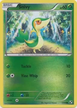 Snivy Reverse Holo