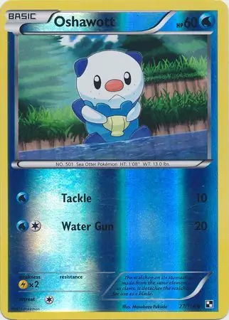 Oshawott Reverse Holo 27 Normal