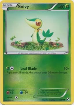 Snivy Reverse Holo