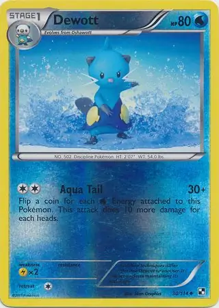 Dewott Reverse Holo 30 Normal