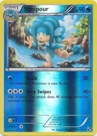 Simipour Reverse Holo 34 Normal