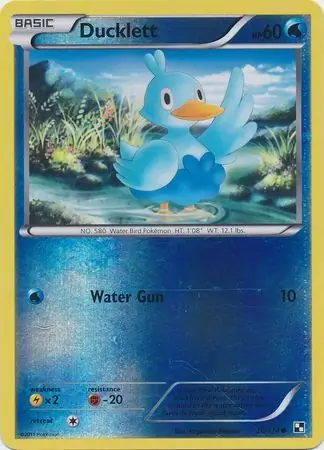 Ducklett Reverse Holo 36 Normal