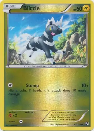 Blitzle Reverse Holo 41 Normal