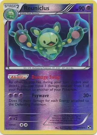 Reuniclus Reverse Holo 57 Normal