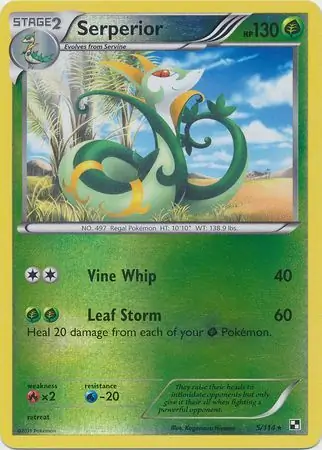 Serperior Reverse Holo 5 Normal