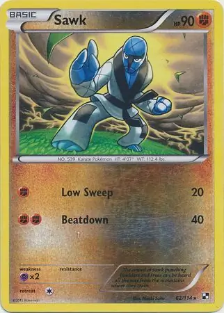 Sawk Reverse Holo 62