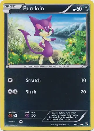 Purrloin Reverse Holo 66 Normal