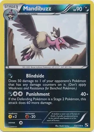 Mandibuzz Reverse Holo 73