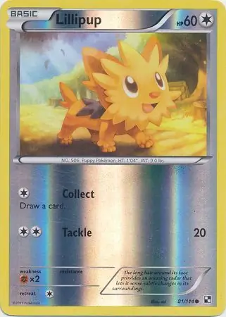 Lillipup Reverse Holo 81 Normal