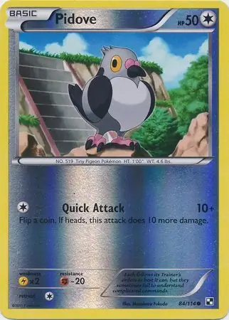 Pidove Reverse Holo 84 Normal