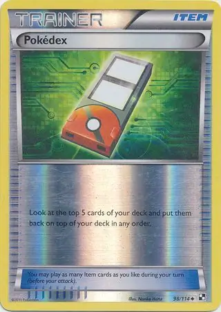 Pokedex Reverse Holo 98 Normal