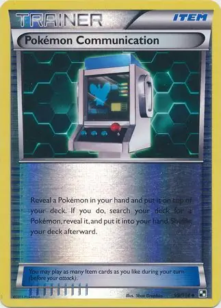 Pokemon Communication Reverse Holo 99 Normal