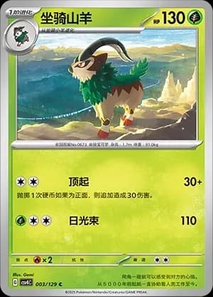 Gogoat Masterball Holo 003 Normal