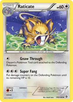 Raticate 105 Normal