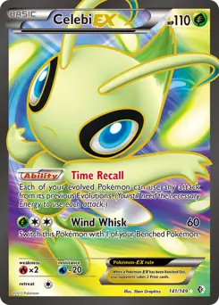 Full Art Celebi EX 141