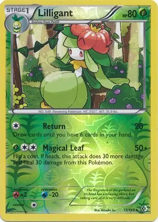 Lilligant Reverse Holo 17