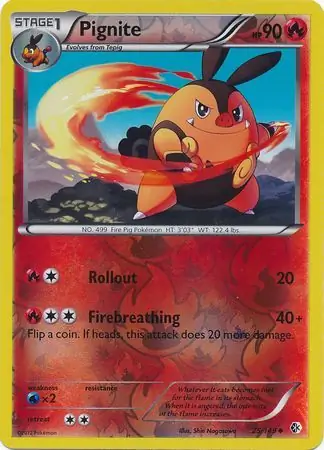 Pignite Reverse Holo 25