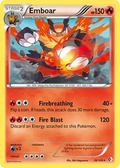 Emboar Holo 26