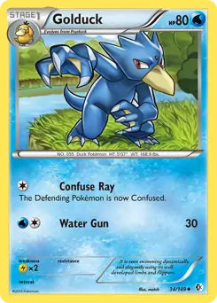Golduck 34 Normal