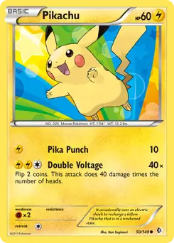 Pikachu 50 Normal