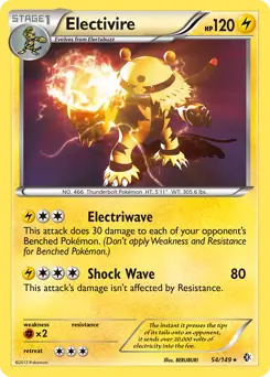 Electivire Holo 54 Normal