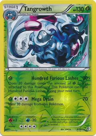 Tangrowth Reverse Holo 6