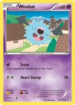 Woobat 70 Normal