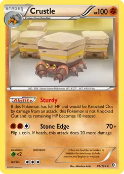 Crustle Holo 85