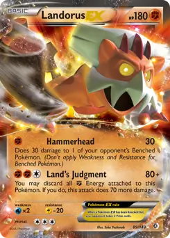 Landorus EX 89 Normal