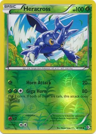 Heracross Reverse Holo 8