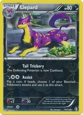 Liepard Reverse Holo 91